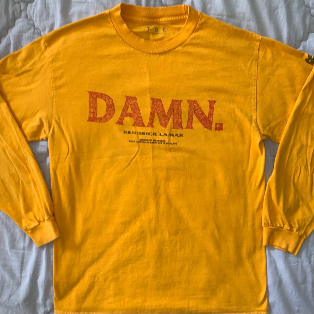 TDE Kendrick Lamar Official Tour Merch “DAMN” CA